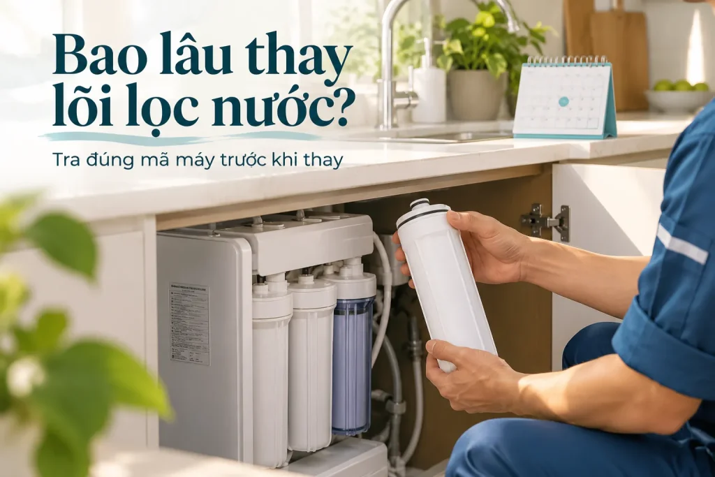 Bao lâu thay lõi lọc nước