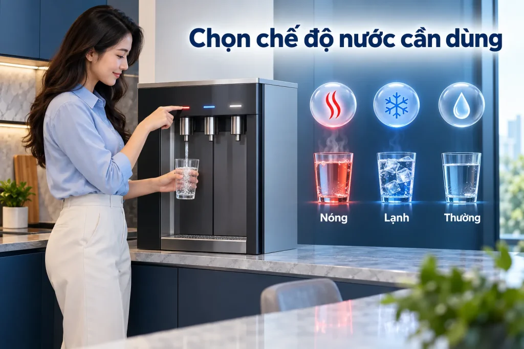 Chọn chế độ nước