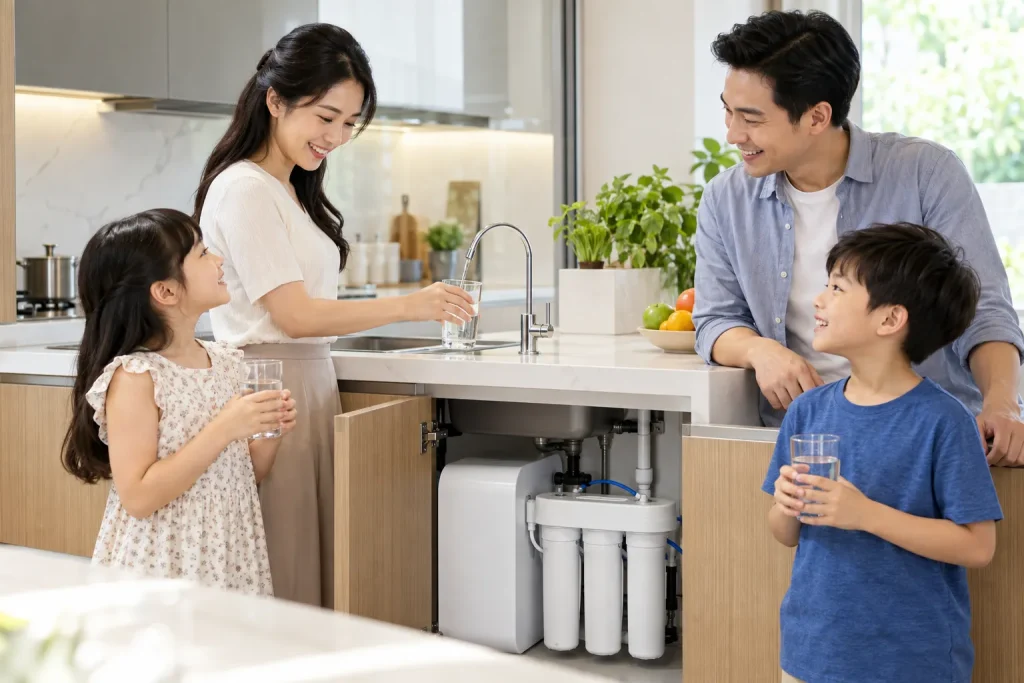 Máy lọc nước RO phù hợp cho gia đình 4 người
