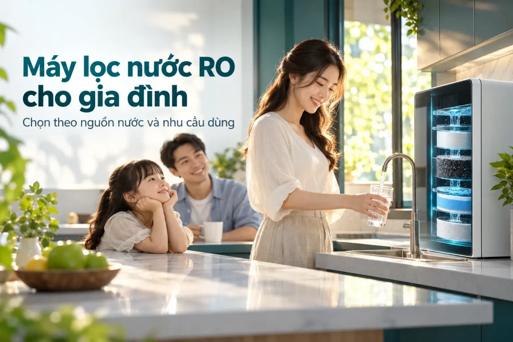 Máy lọc nước RO cho gia đình