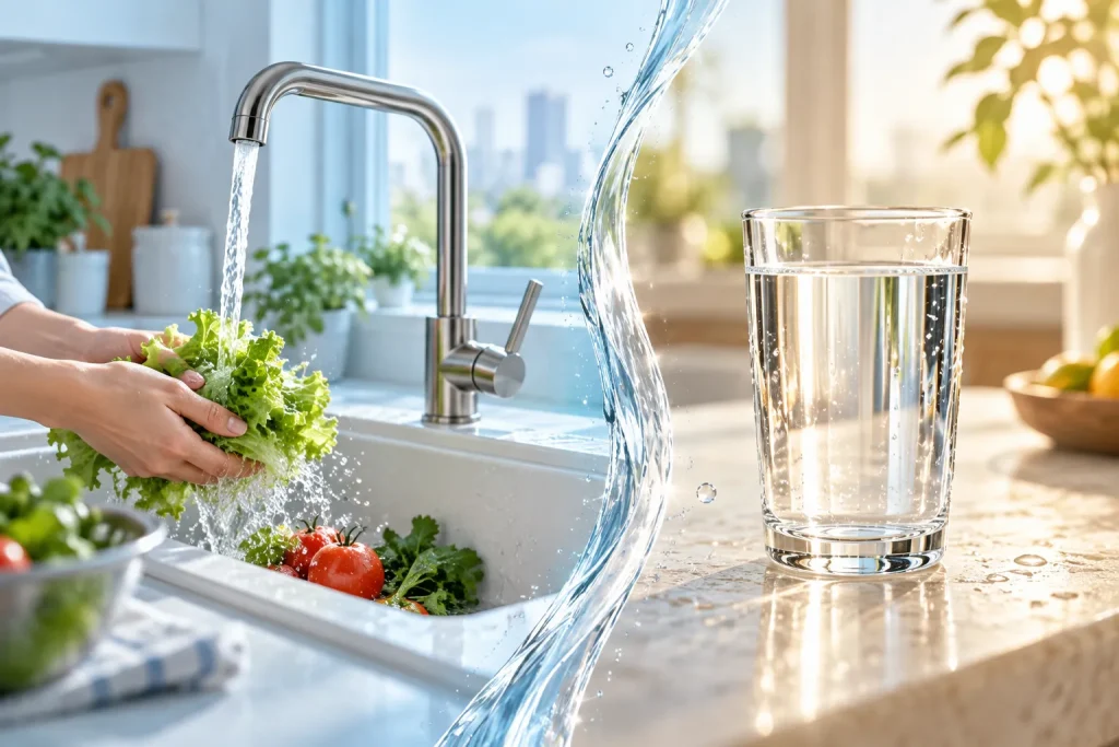 Nước sạch và nước uống an toàn khác nhau ra sao?