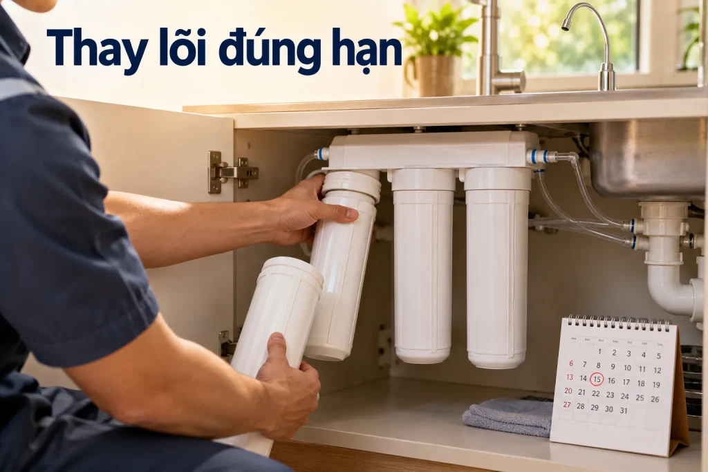Thay lõi đúng hạn