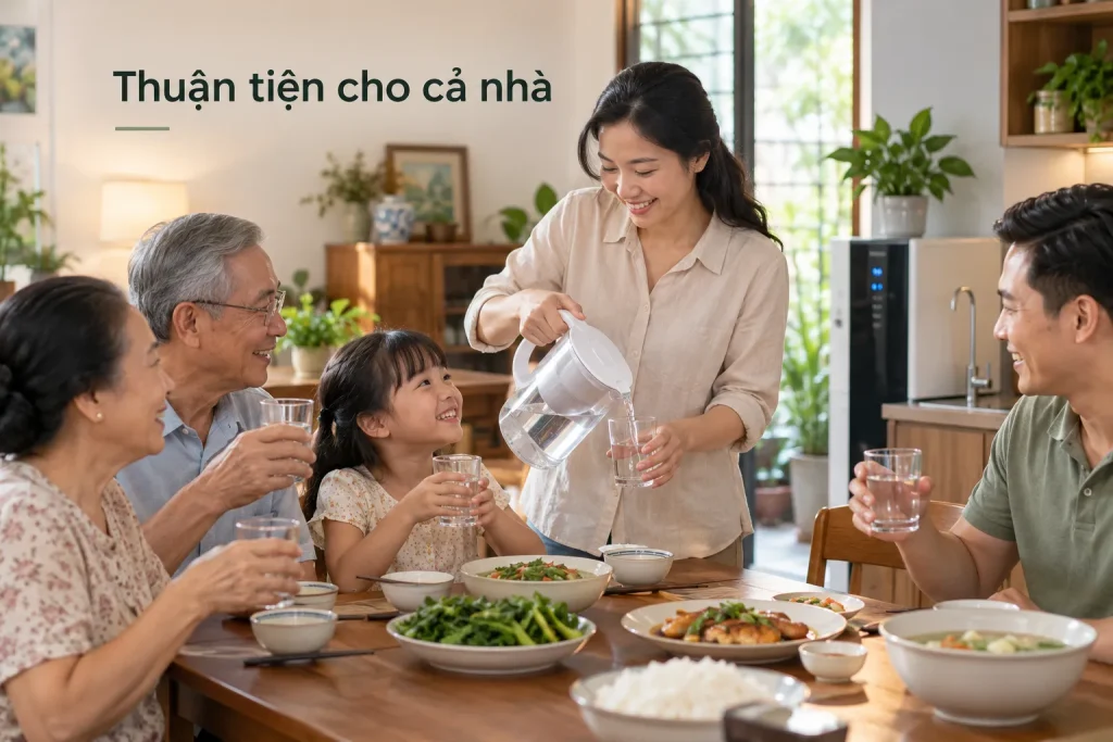 Giúp gia đình thuận tiện hơn